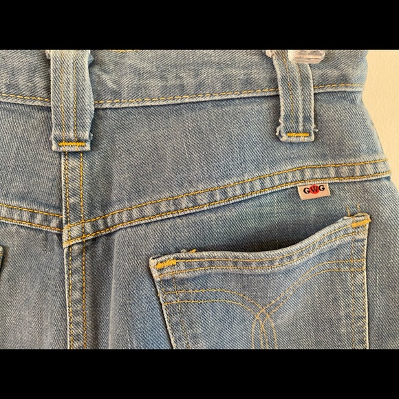 Light Wash Jean Skirt - Picture 4 of 4